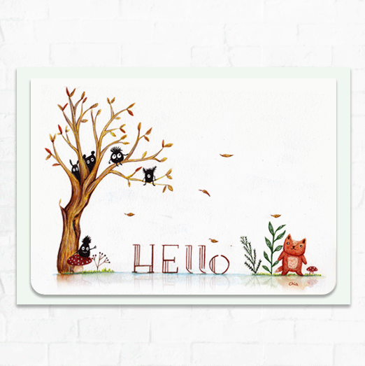 Black Ink Monsters – Hello autumn