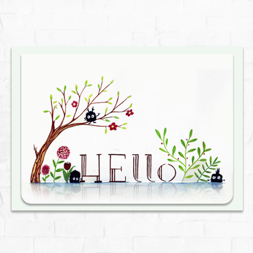 Black Ink Monsters – Hello Spring