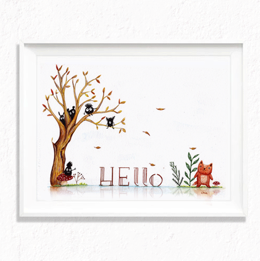 Black Ink Monsters – Hello autumn