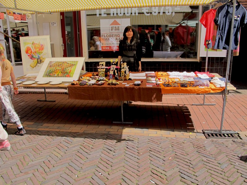 Market Koninginnedag Bussum ‏ 2012